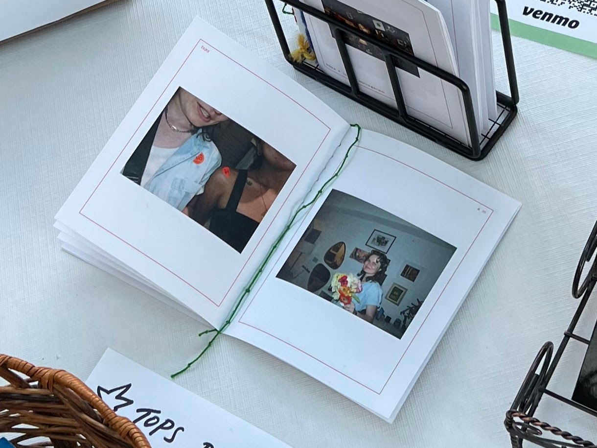 Kyra spread from tops zine